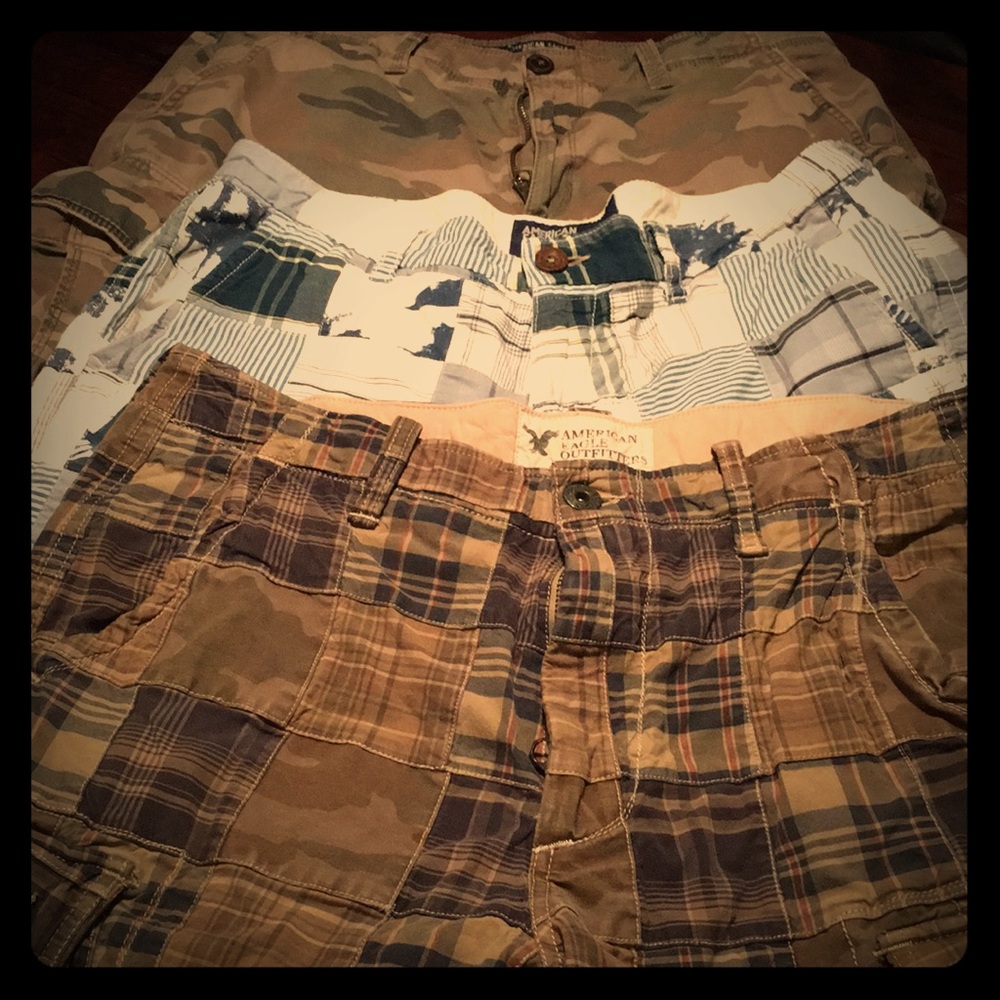 American Eagle 🦅 Cargo Shorts (3)